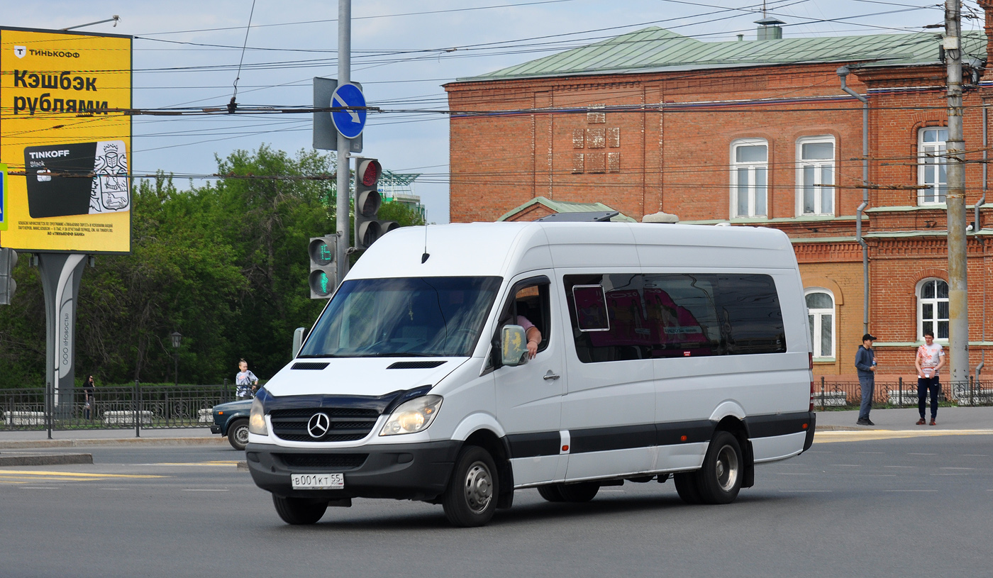 Омская область, Mercedes-Benz Sprinter W906 515CDI № В 001 КТ 55