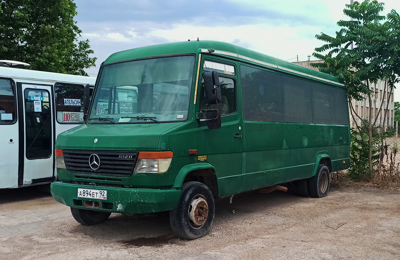 Севастополь, Богдан А09202 № А 121 ВХ 92; Севастополь, Mercedes-Benz Vario 612D № А 894 ЕТ 92