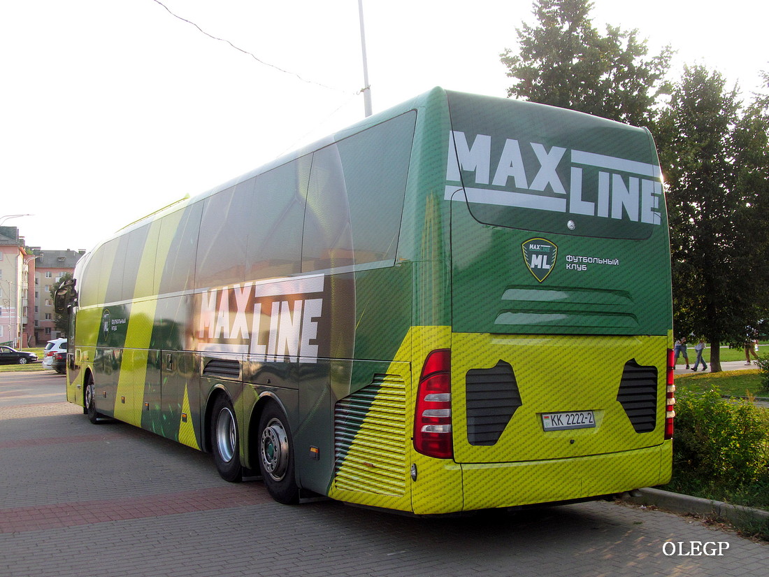 Витебская область, Mercedes-Benz O580-17RHD Travego L № КК 2222-2