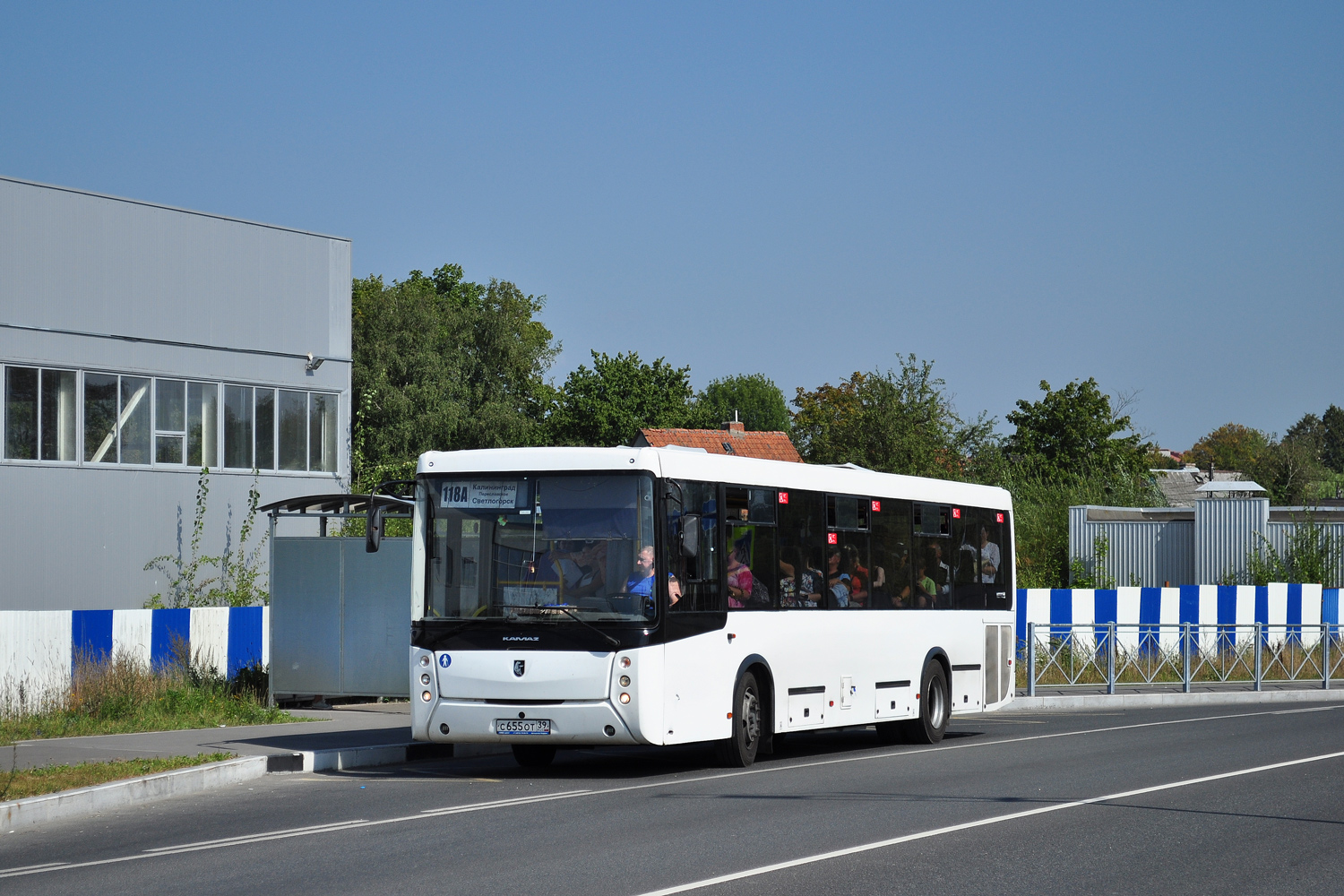 Калининградская область, НефАЗ-5299-11-52 № С 655 ОТ 39