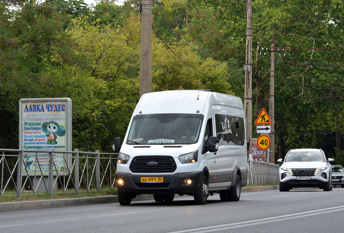 Республика Крым, Ford Transit FBD [RUS] (X2F.ESG.) № АА 691 82