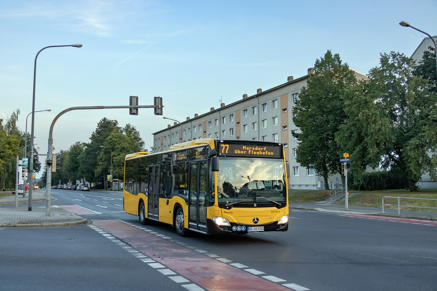 Саксония, Mercedes-Benz Citaro C2 K hybrid № 930 311-4