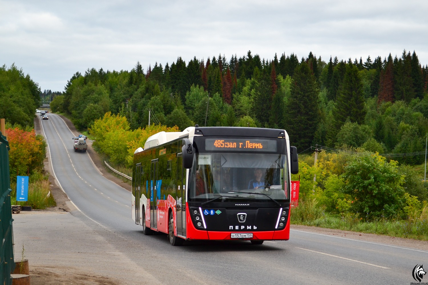 Пермский край, НефАЗ-5299-40-57 (CNG) № Н 157 ЕМ 159