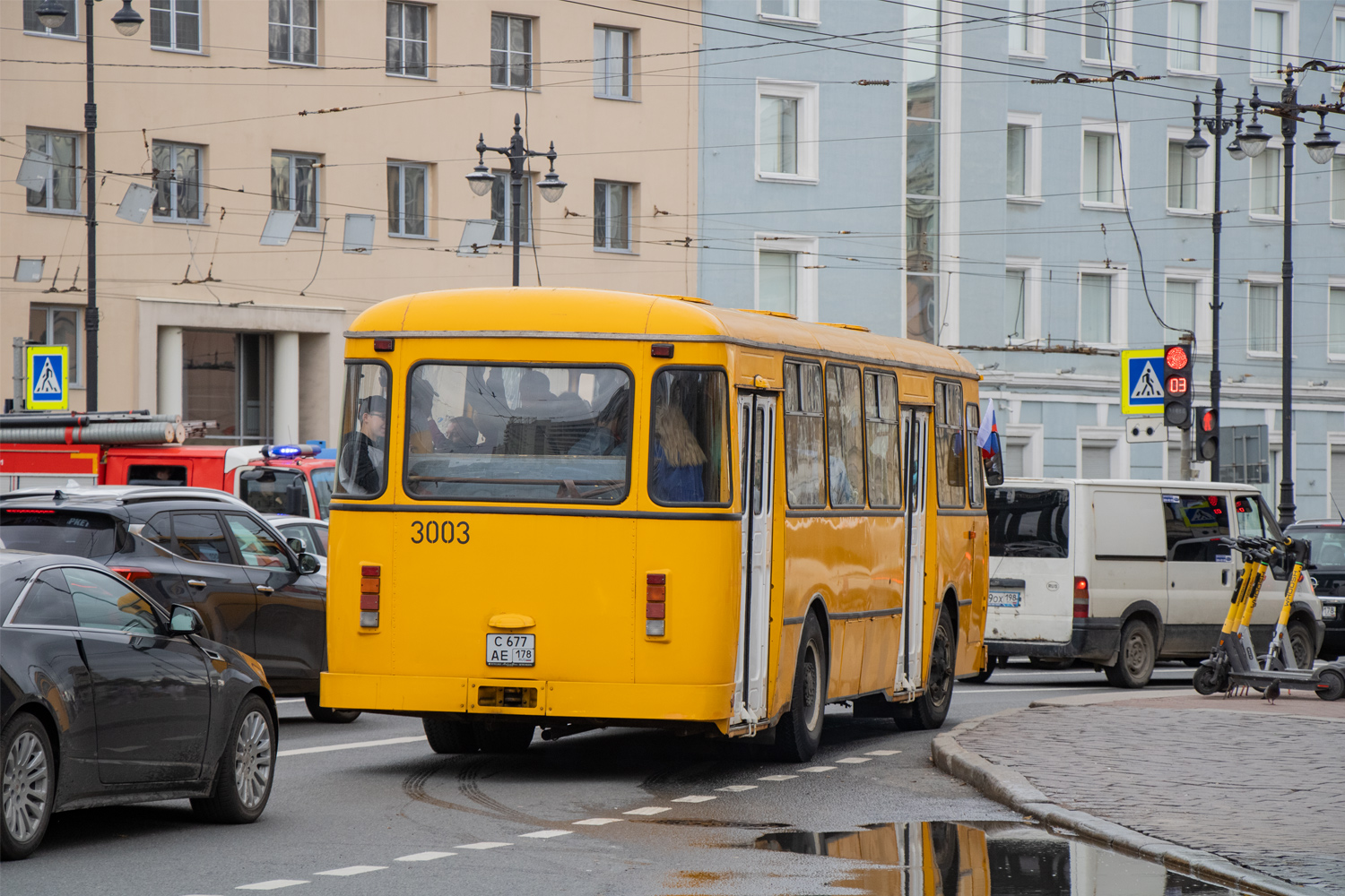 Санкт-Петербург, ЛиАЗ-677М № С 677 АЕ 178