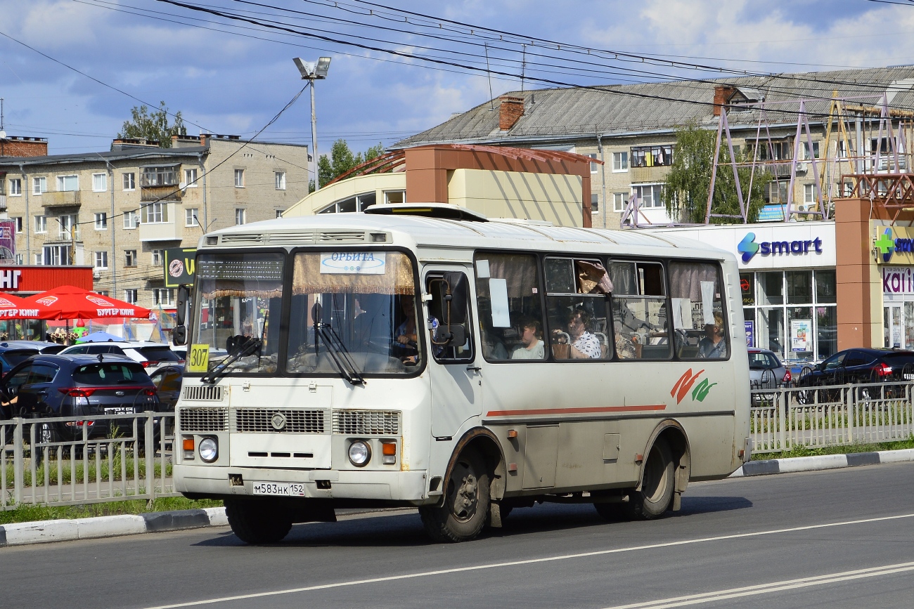 Нижегородская область, ПАЗ-32054 № М 583 НК 152