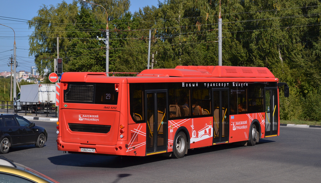 Калужская область, ЛиАЗ-5292.67 (CNG) № Р 860 УК 40