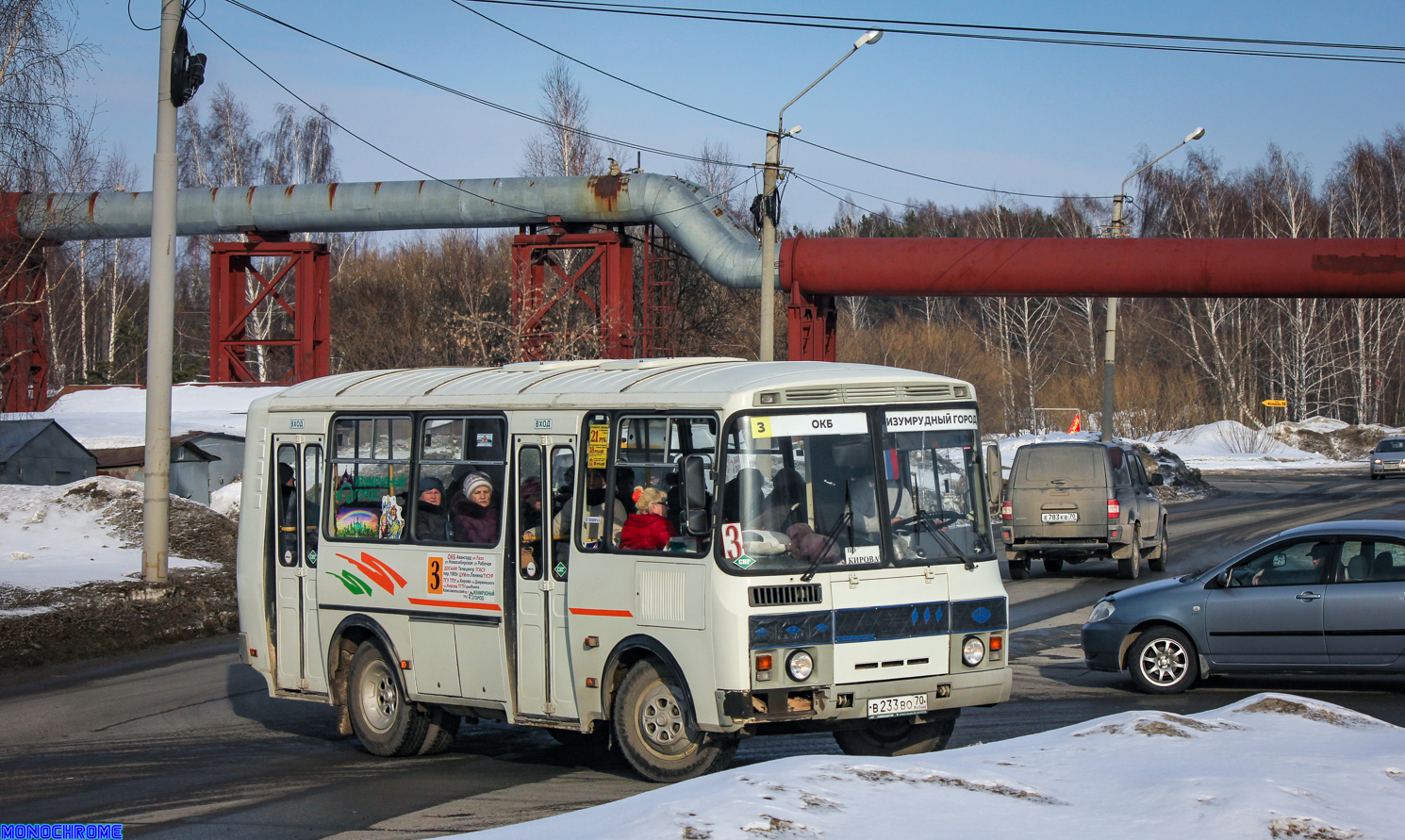 Томская область, ПАЗ-32054 № В 233 ВО 70