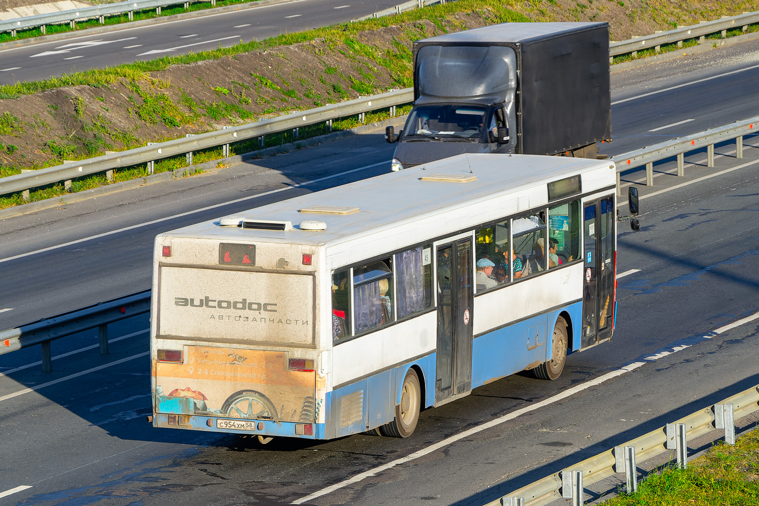 Пензенская область, Mercedes-Benz O405 № С 954 ХМ 58