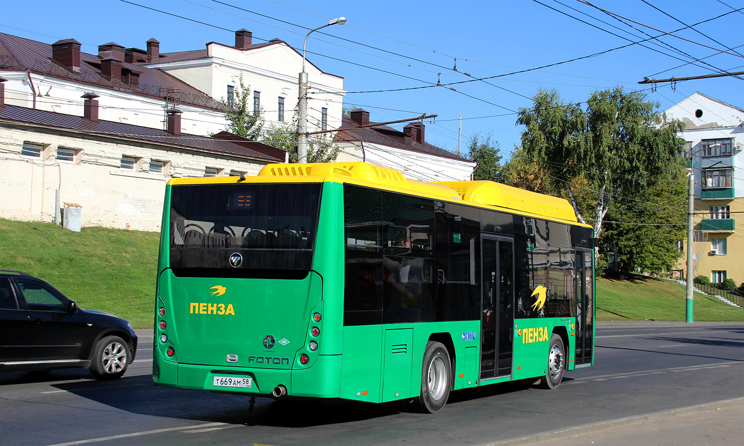 Пензенская область, Foton BJ6105C6MCD-1 № Т 669 АМ 58