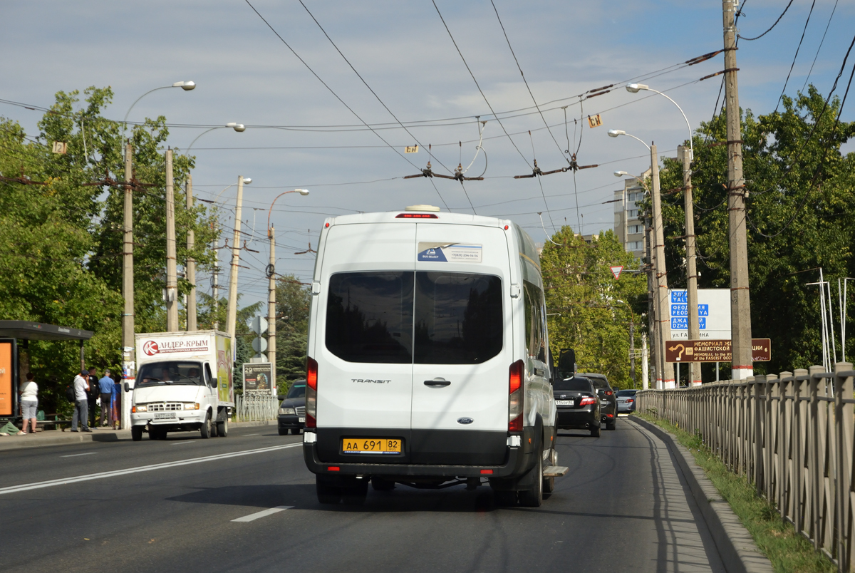 Республика Крым, Ford Transit FBD [RUS] (X2F.ESG.) № АА 691 82