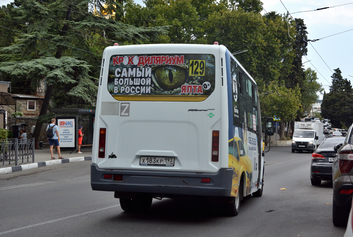 Республика Крым, ГАЗ-A64R45 Next № Х 183 КР 193