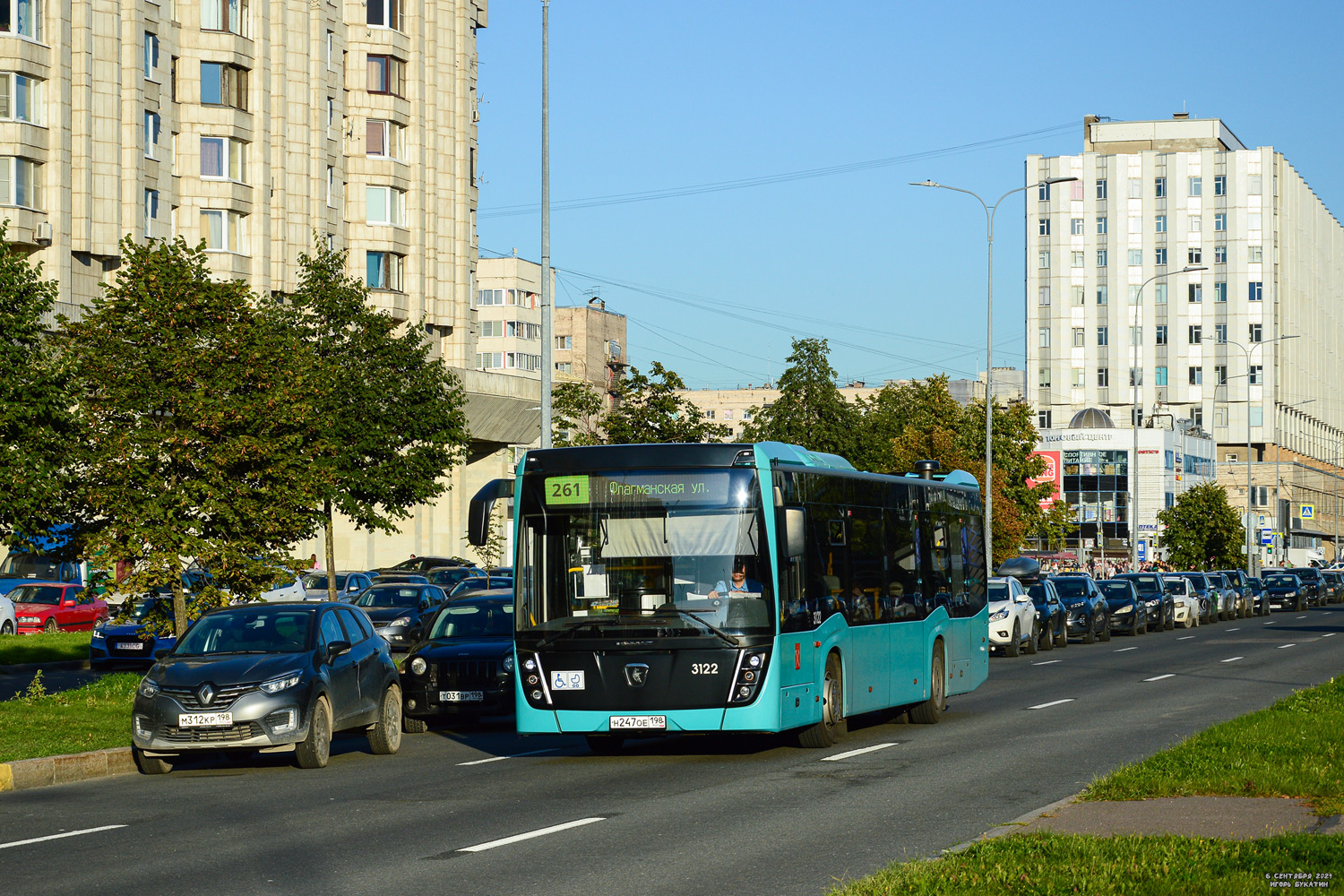 Санкт-Петербург, НефАЗ-5299-40-52 № 3122