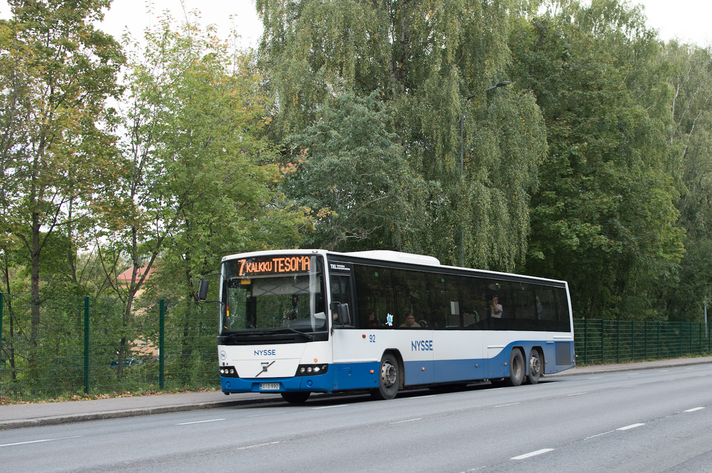 Finland, Volvo 8700BLE # 92