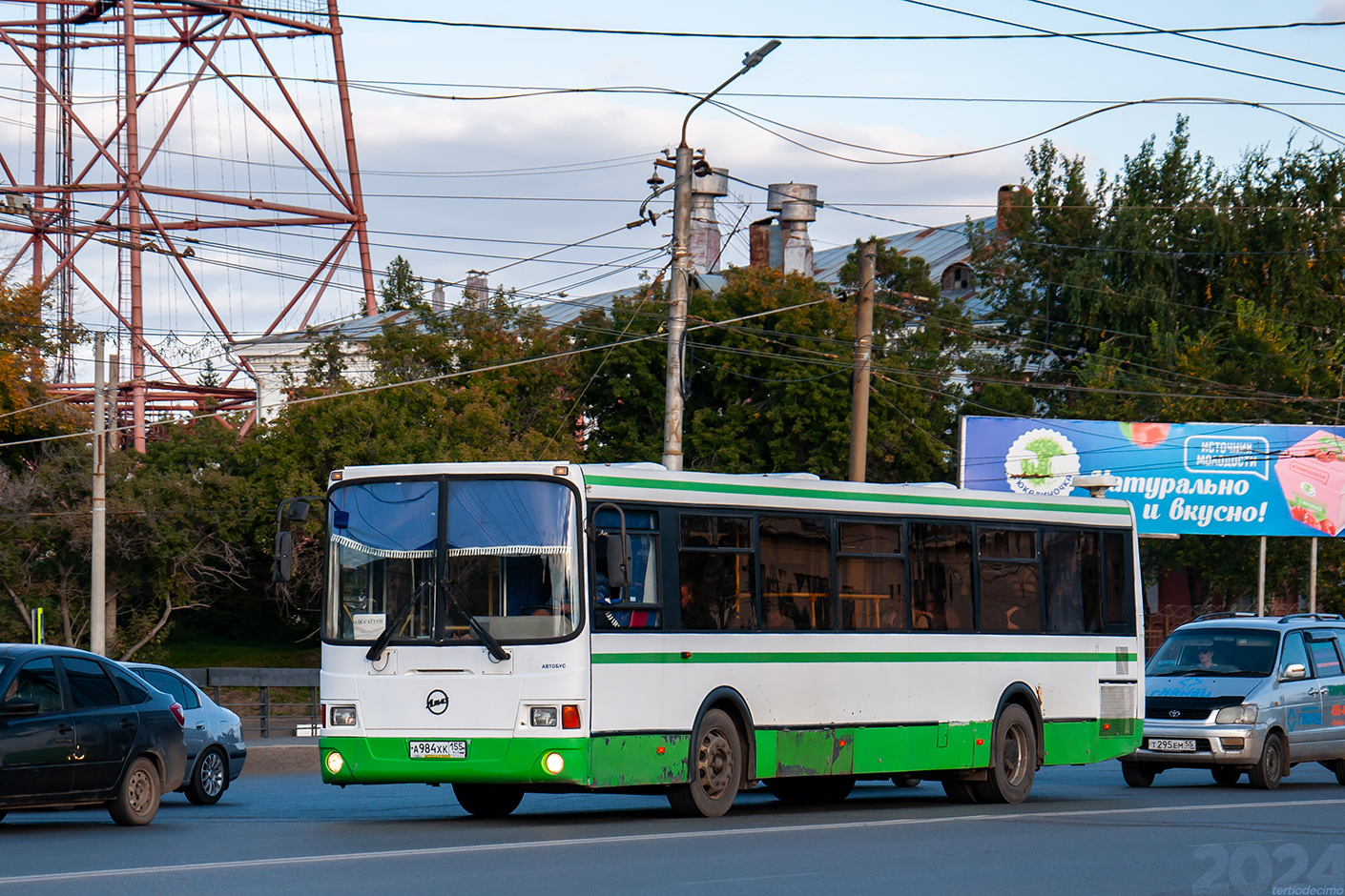 Омская область, ЛиАЗ-5256.36 № А 984 ХК 155