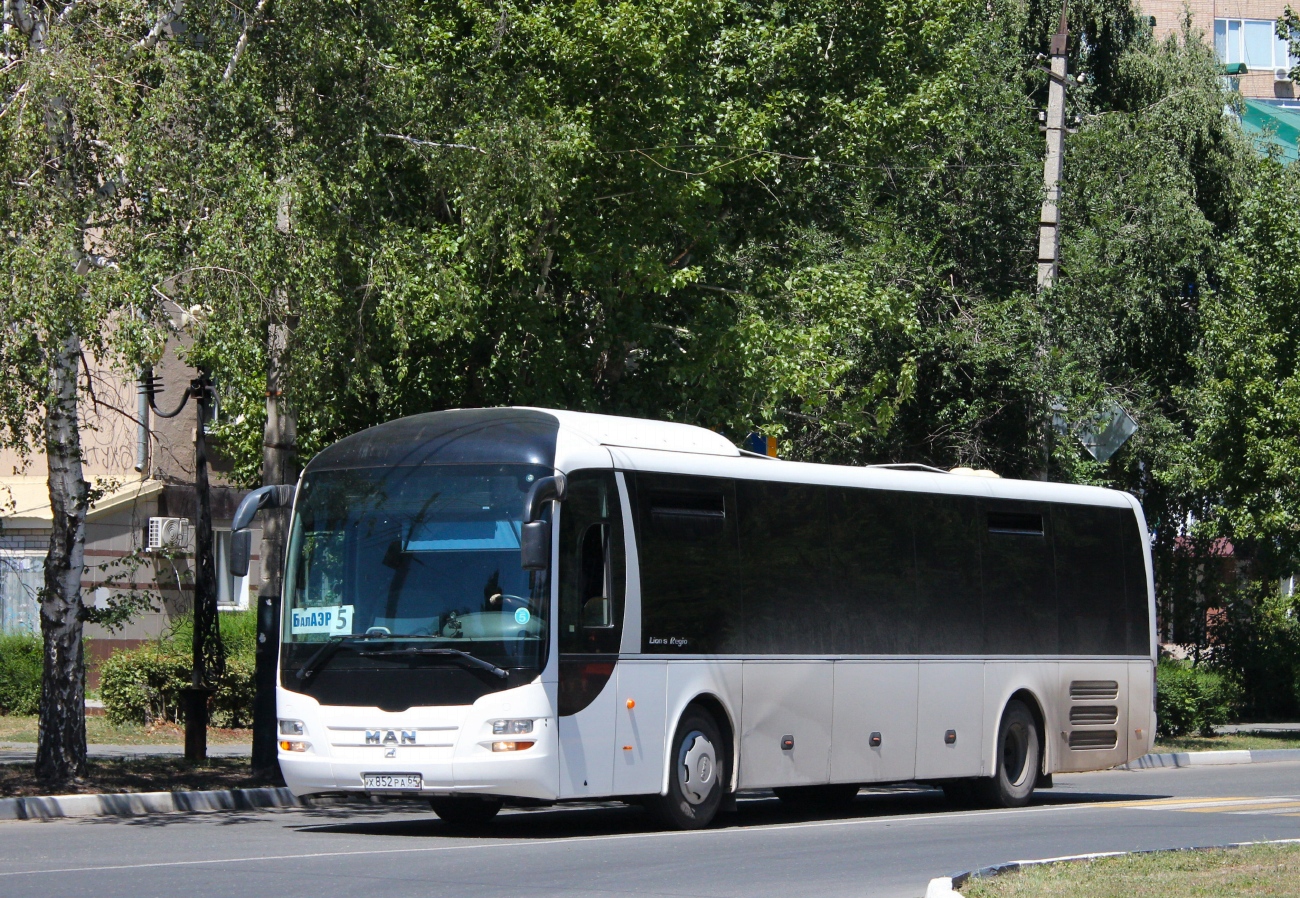 Саратовская область, MAN R12 Lion's Regio ÜL314 № Х 852 РА 64