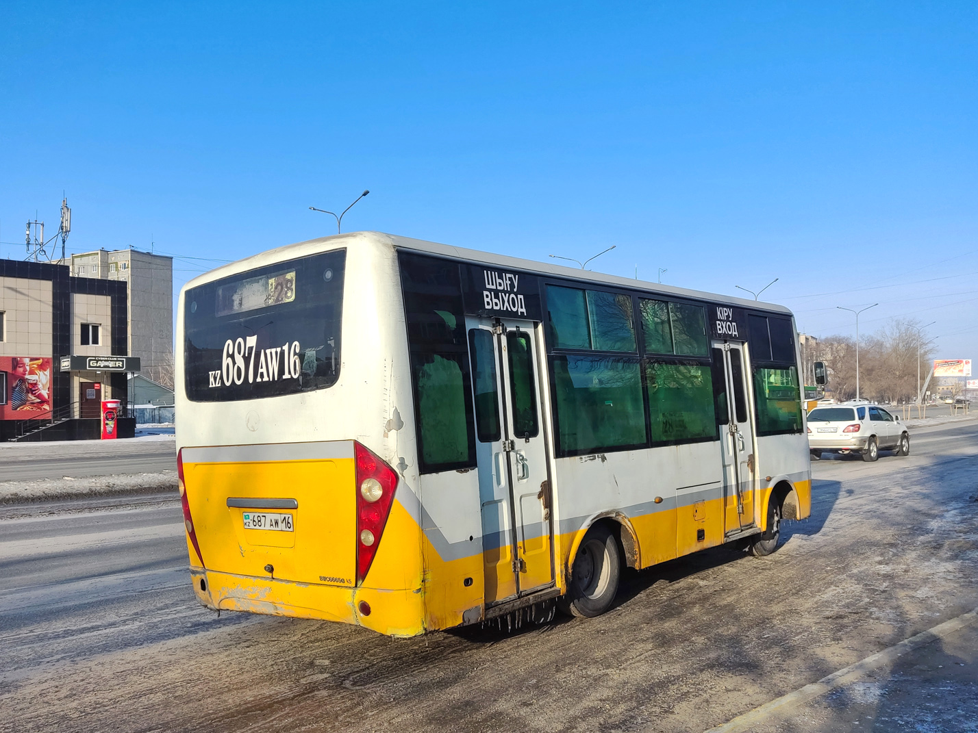 Абайская область, Dongfeng BWC6665GA5 (Qilu/СемАЗ) № 687 AW 16