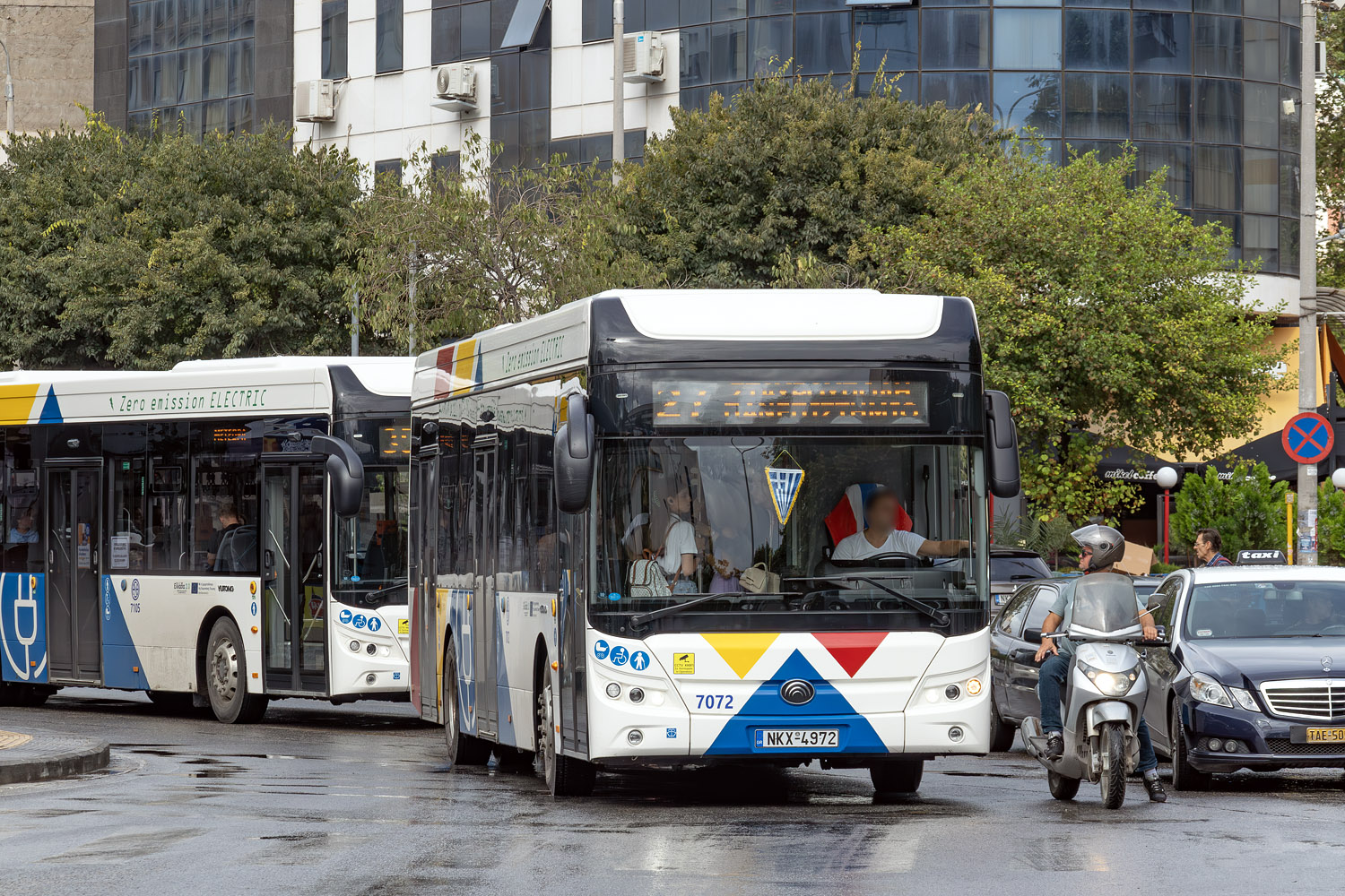 Греция, Yutong E12 (ZK6128BEVG) № 7072