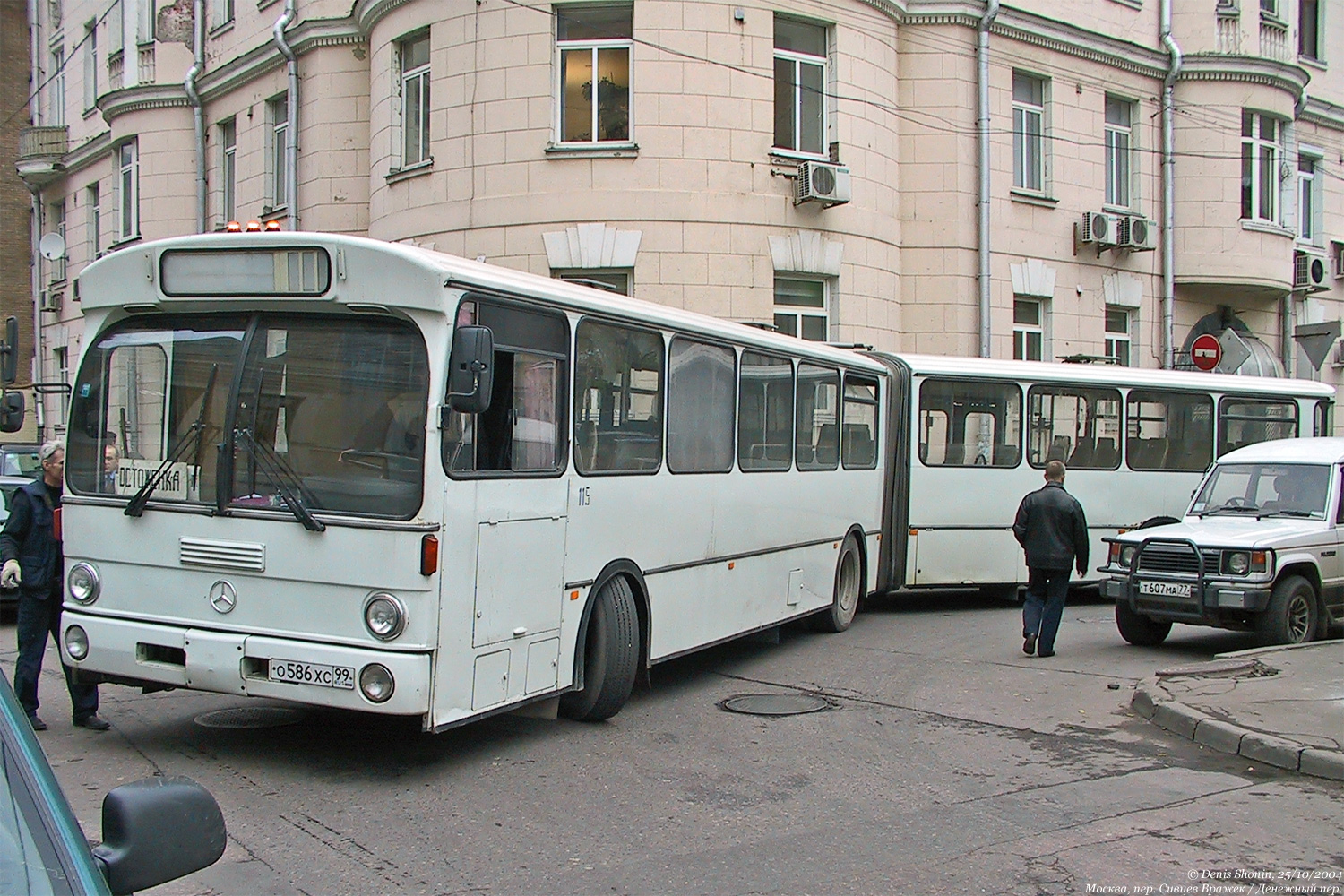 Москва, Mercedes-Benz O305G № 115