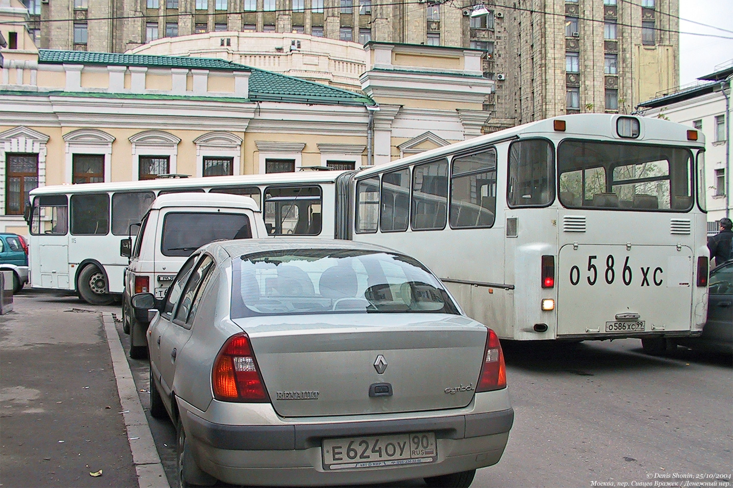 Москва, Mercedes-Benz O305G № 115
