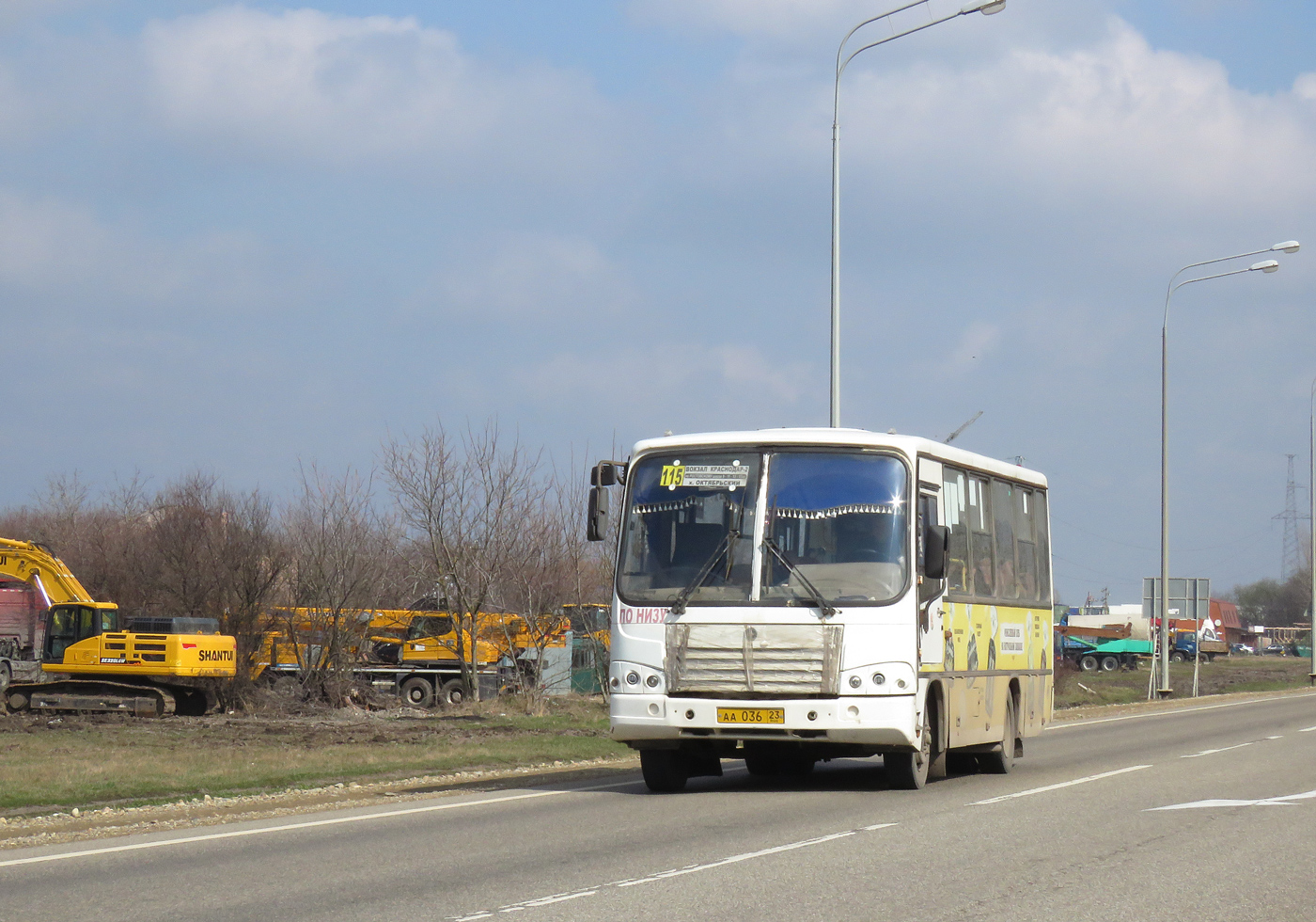 Краснодарский край, ПАЗ-320402-05 № АА 036 23
