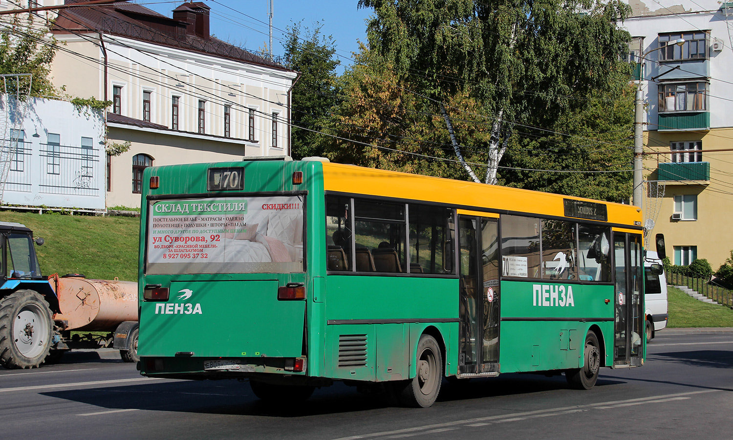 Пензенская область, Mercedes-Benz O405 № Е 805 КТ 164