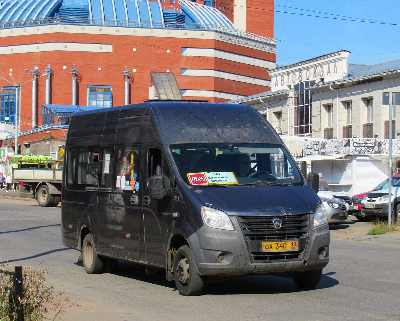 Удмуртия, ГАЗ-A65R33 Next № ОА 340 18