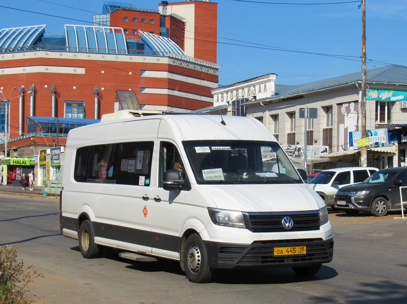 Удмуртия, Луидор-223902 (Volkswagen Crafter) № ОА 445 18