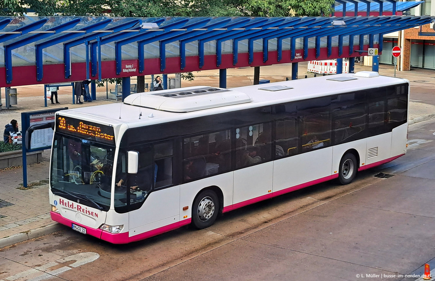 Нижняя Саксония, Mercedes-Benz O530 Citaro facelift № HM-CQ 22