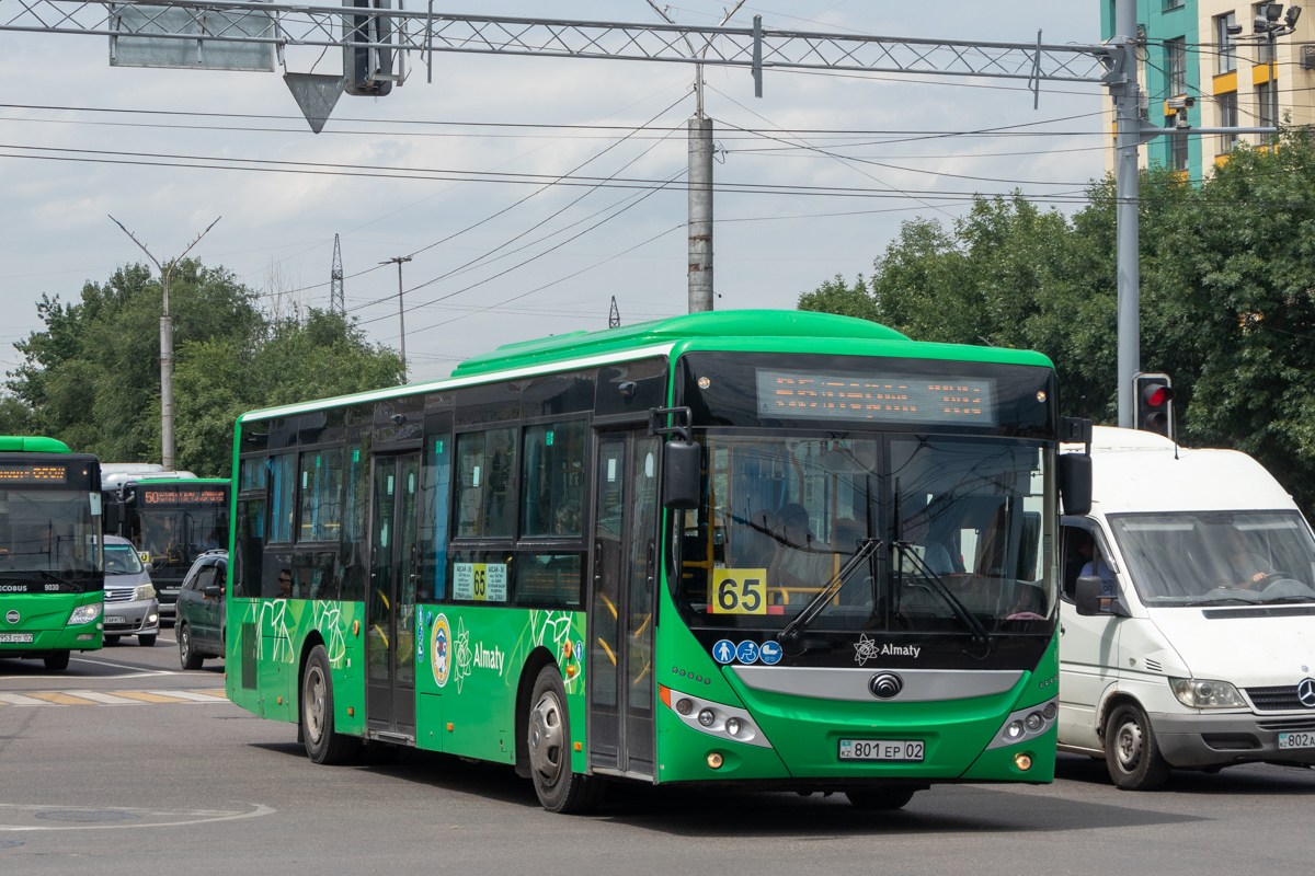 Алматы, Yutong ZK6118HGA (QazTehna) № 801 EP 02