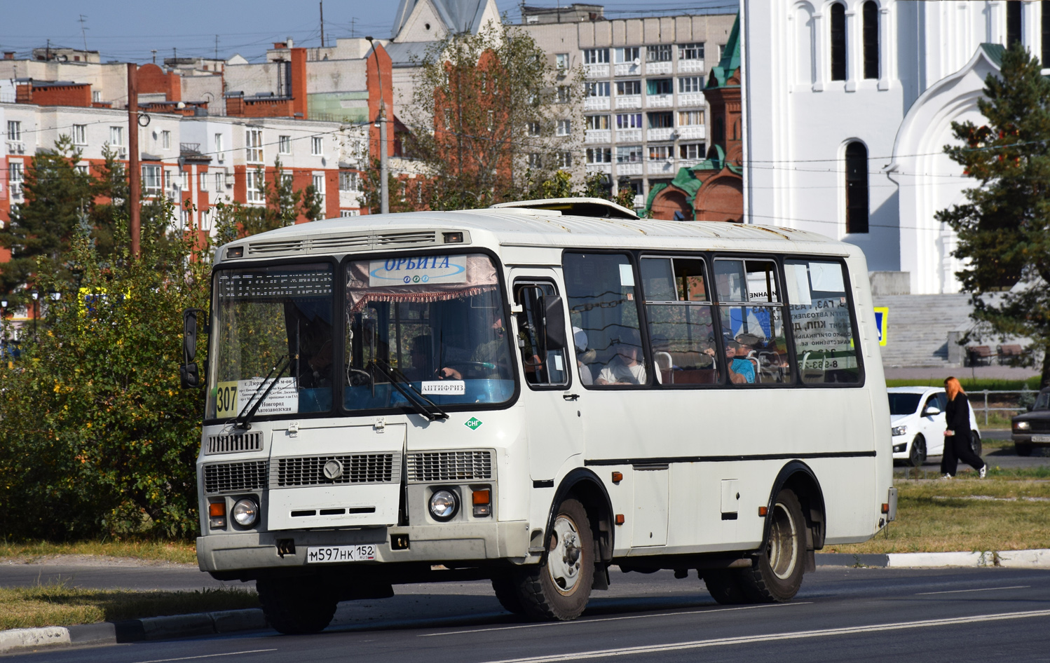 Нижегородская область, ПАЗ-32054 № М 597 НК 152