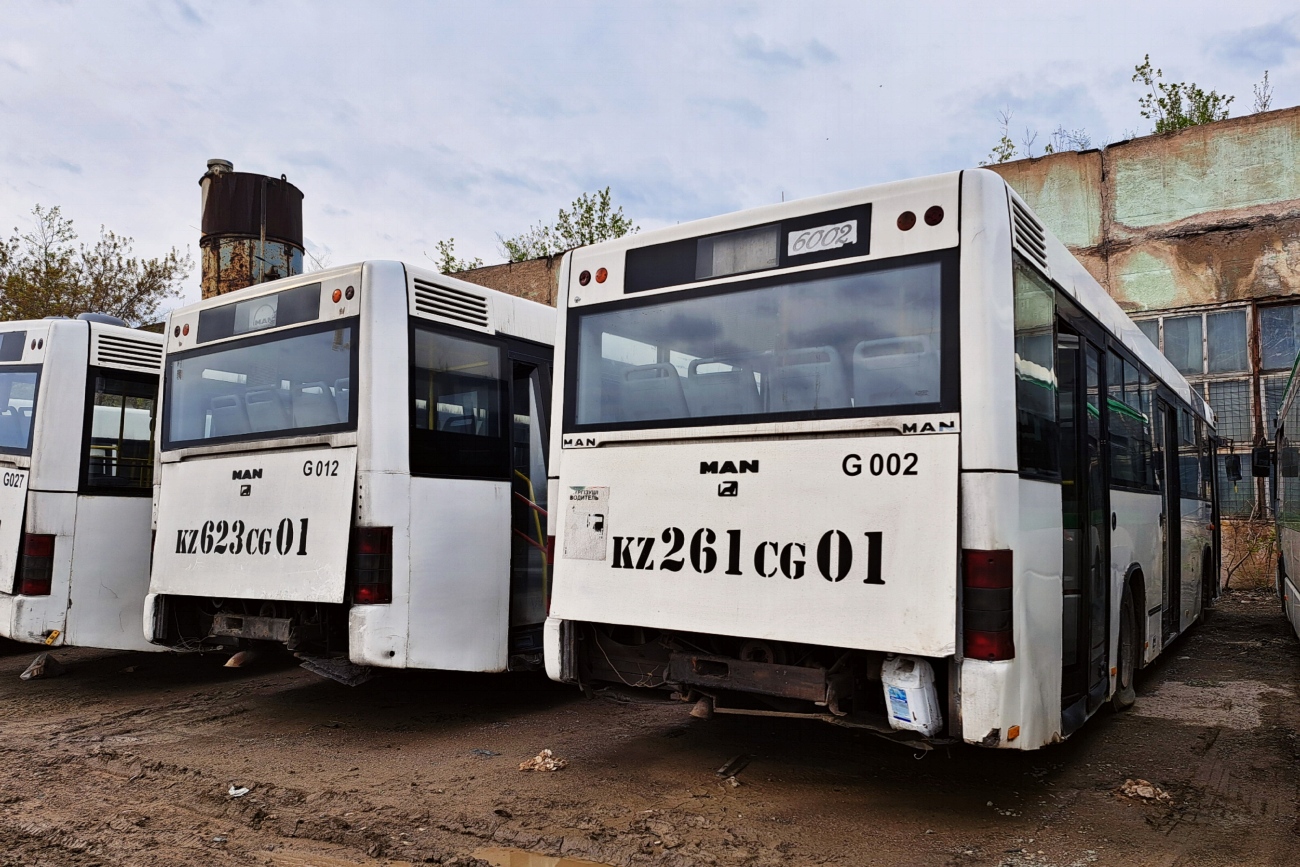 Астана, MAN A74 Lion's Classic SL283 № G027; Астана, MAN A74 Lion's Classic SL283 № G002