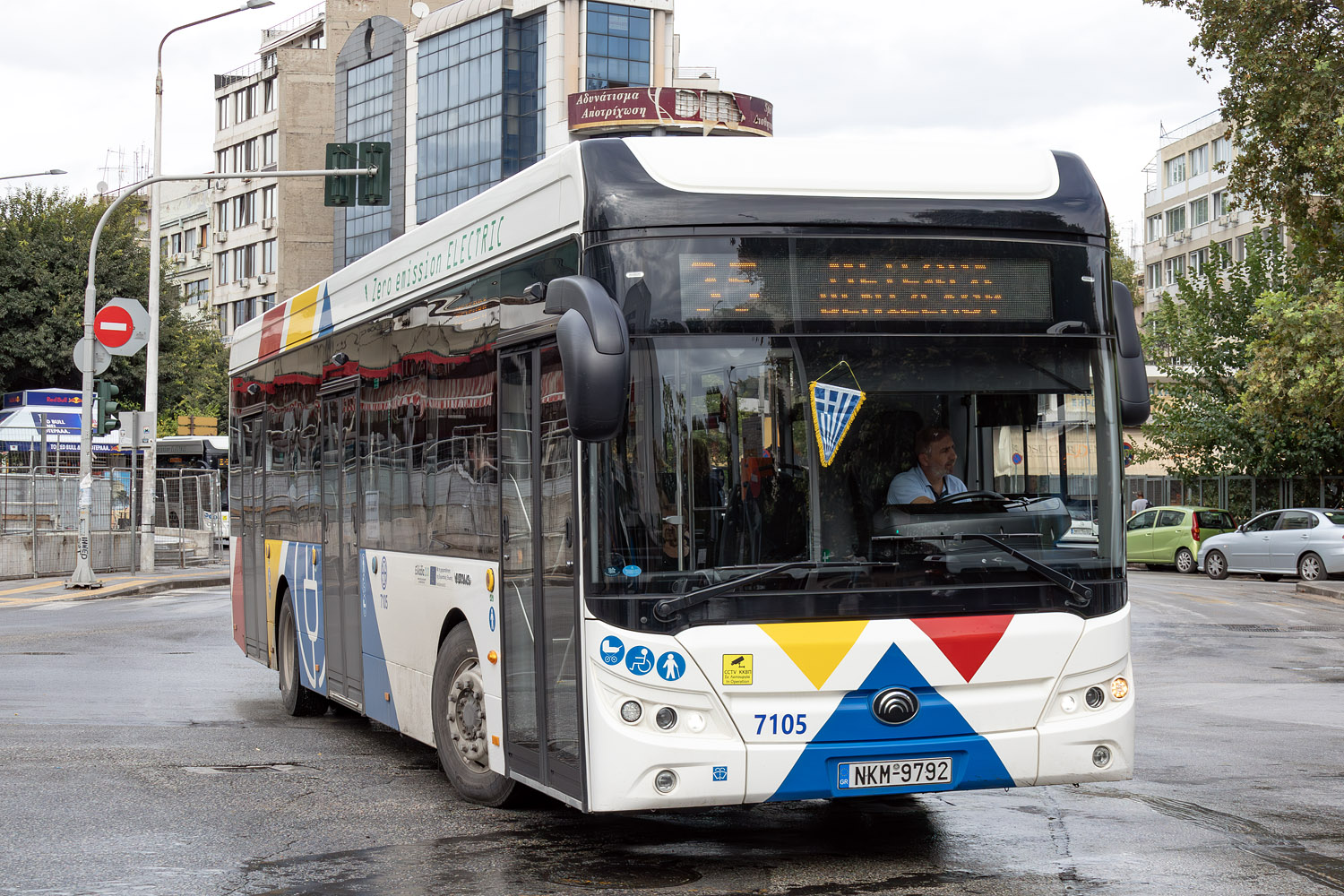 Греция, Yutong E12 (ZK6128BEVG) № 7105