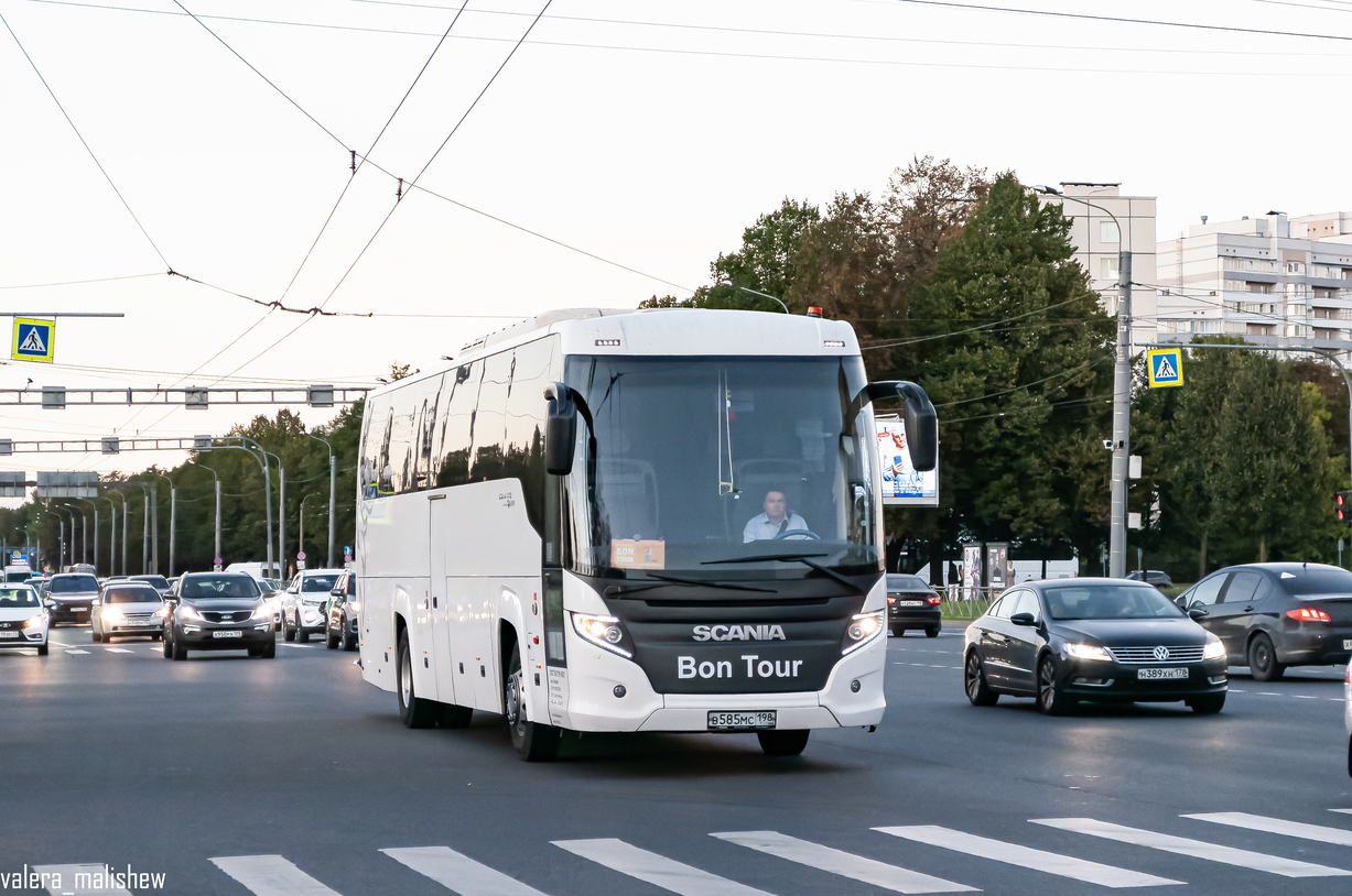 Санкт-Петербург, Scania Touring HD 12.0 № В 585 МС 198