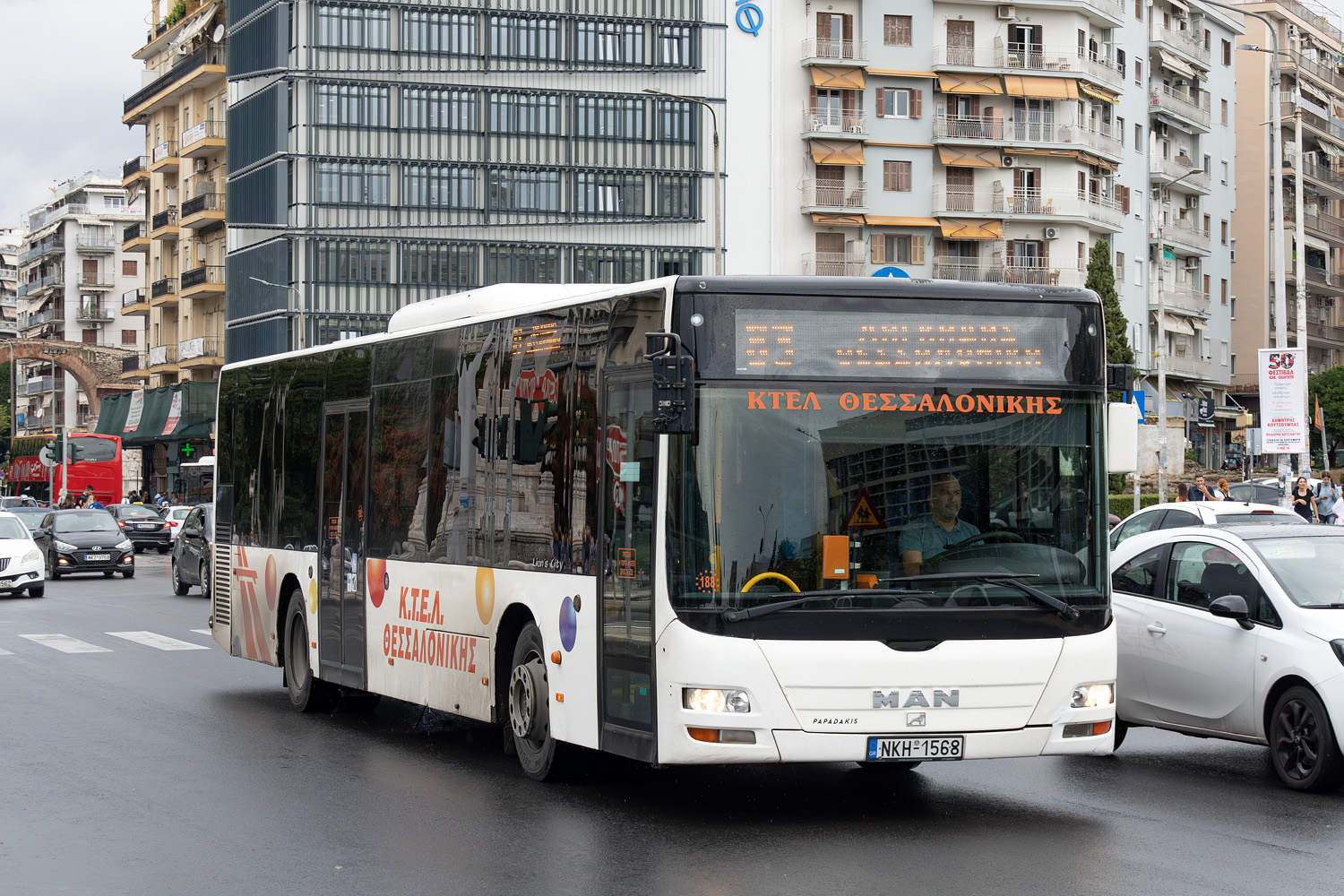 Греция, MAN A20 Lion's City Ü NÜ313 № 188