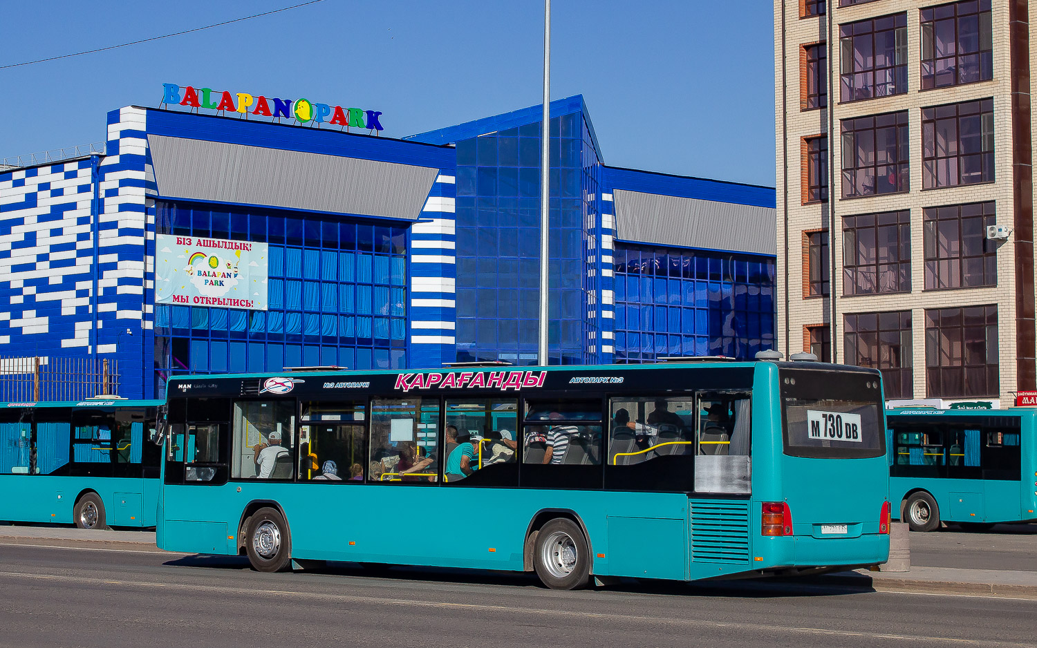 Карагандинская область, MAN A78 Lion's City LE EL283 № M 730 DB
