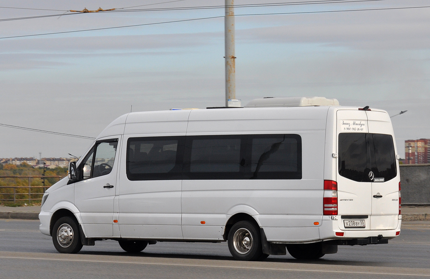 Омская область, Луидор-223602 (MB Sprinter) № Х 238 ВУ 55