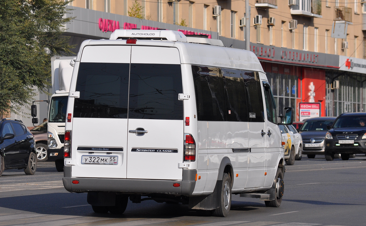 Омская область, Луидор-223215 (MB Sprinter Classic) № У 322 МК 55
