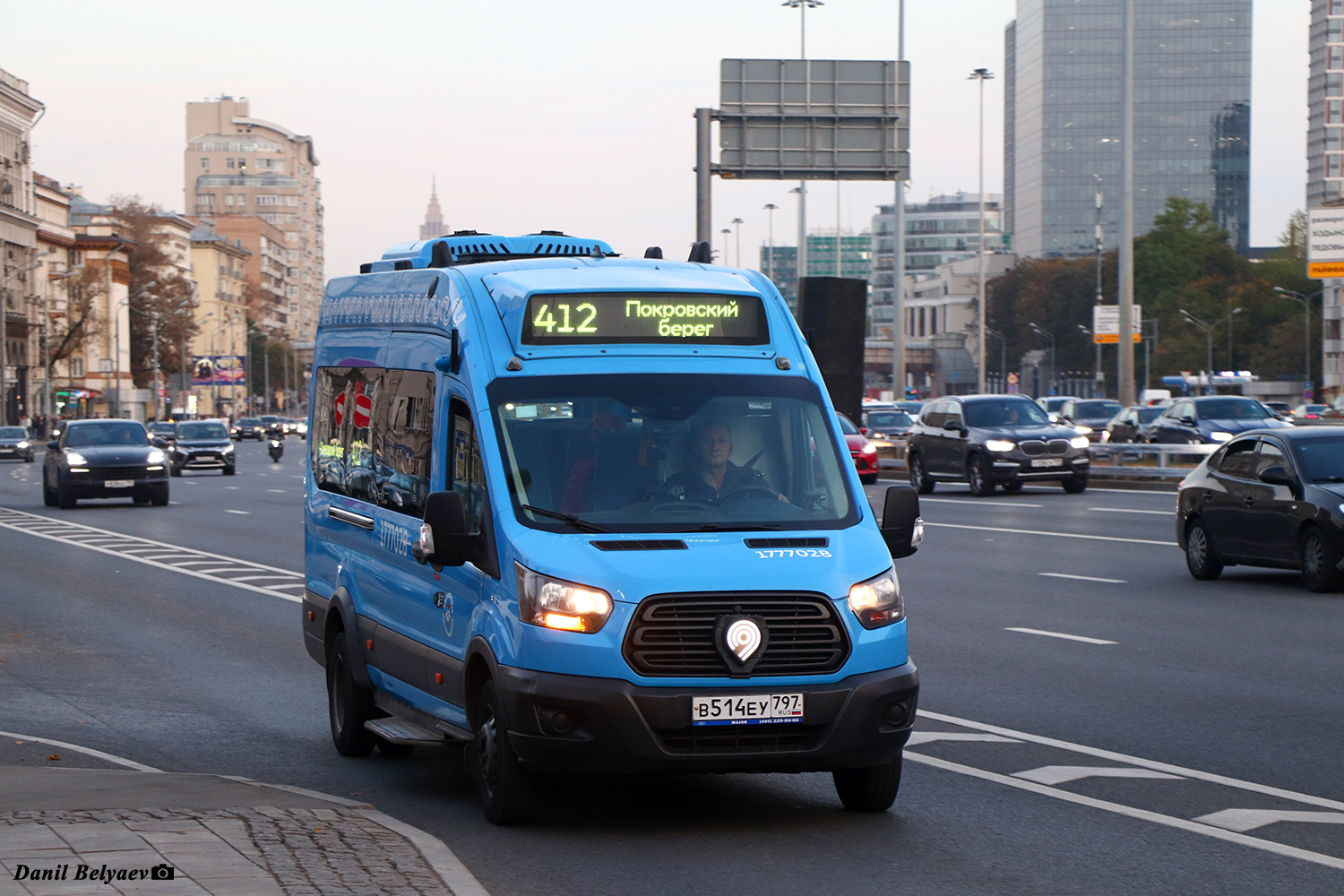 Москва, Нижегородец-222708 (Ford Transit FBD) № 1777028