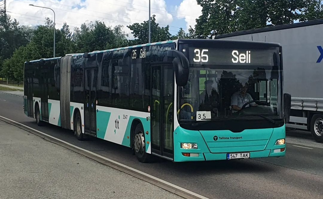 Эстония, MAN A40 Lion's City GL NG323 № 3547