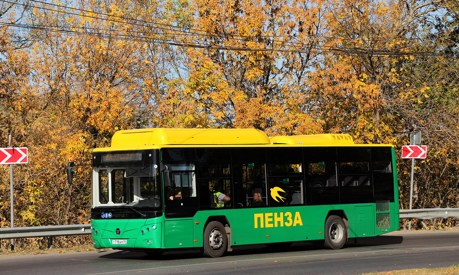 Пензенская область, Foton BJ6105C6MCD-1 № Т 718 АМ 58