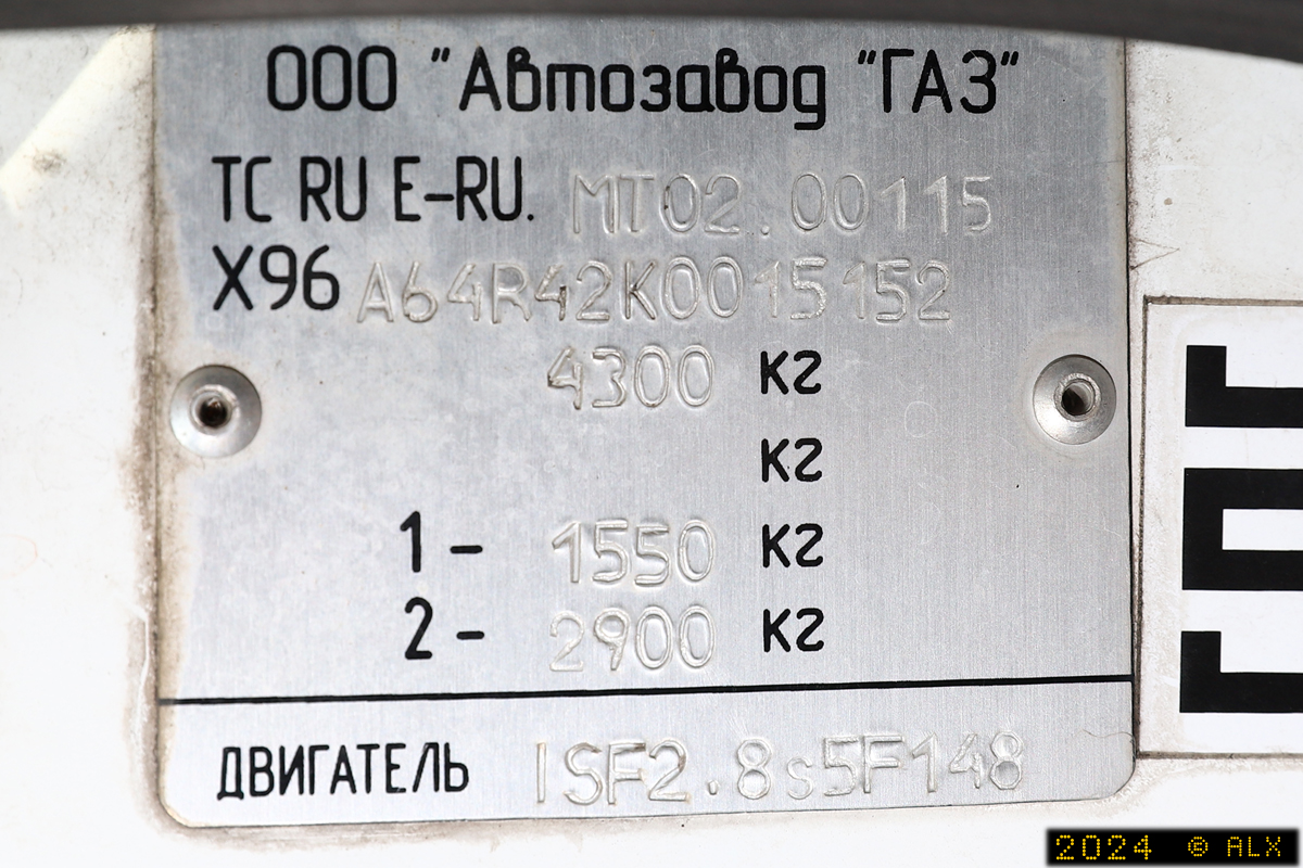 Воронежская область, ГАЗ-A64R42 Next № 11724