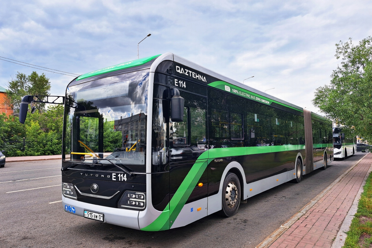 Астана, Yutong ZK6180BEVG (QazTehna) № E114