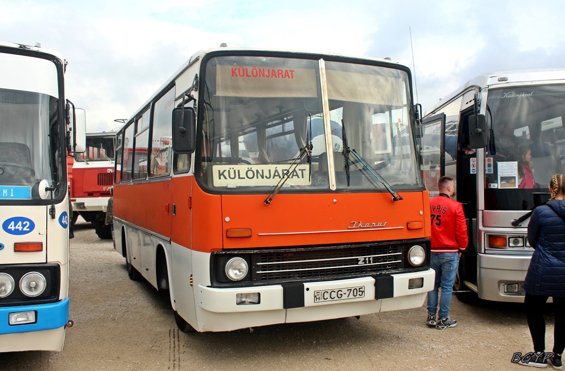 Венгрия, Ikarus 211.01 № CCG-705; Венгрия — VI. Ikarus Találkozó, Aeropark (2024)