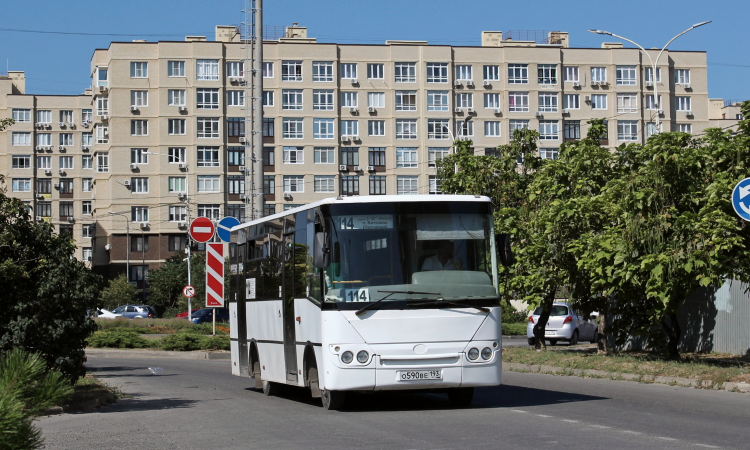 Краснодарский край, Hyundai County Kuzbas HDU2 № О 590 ВЕ 193