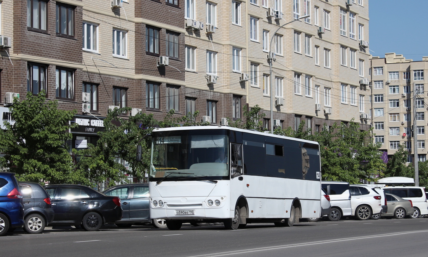 Краснодарский край, Hyundai County Kuzbas HDU2 № О 590 ВЕ 193