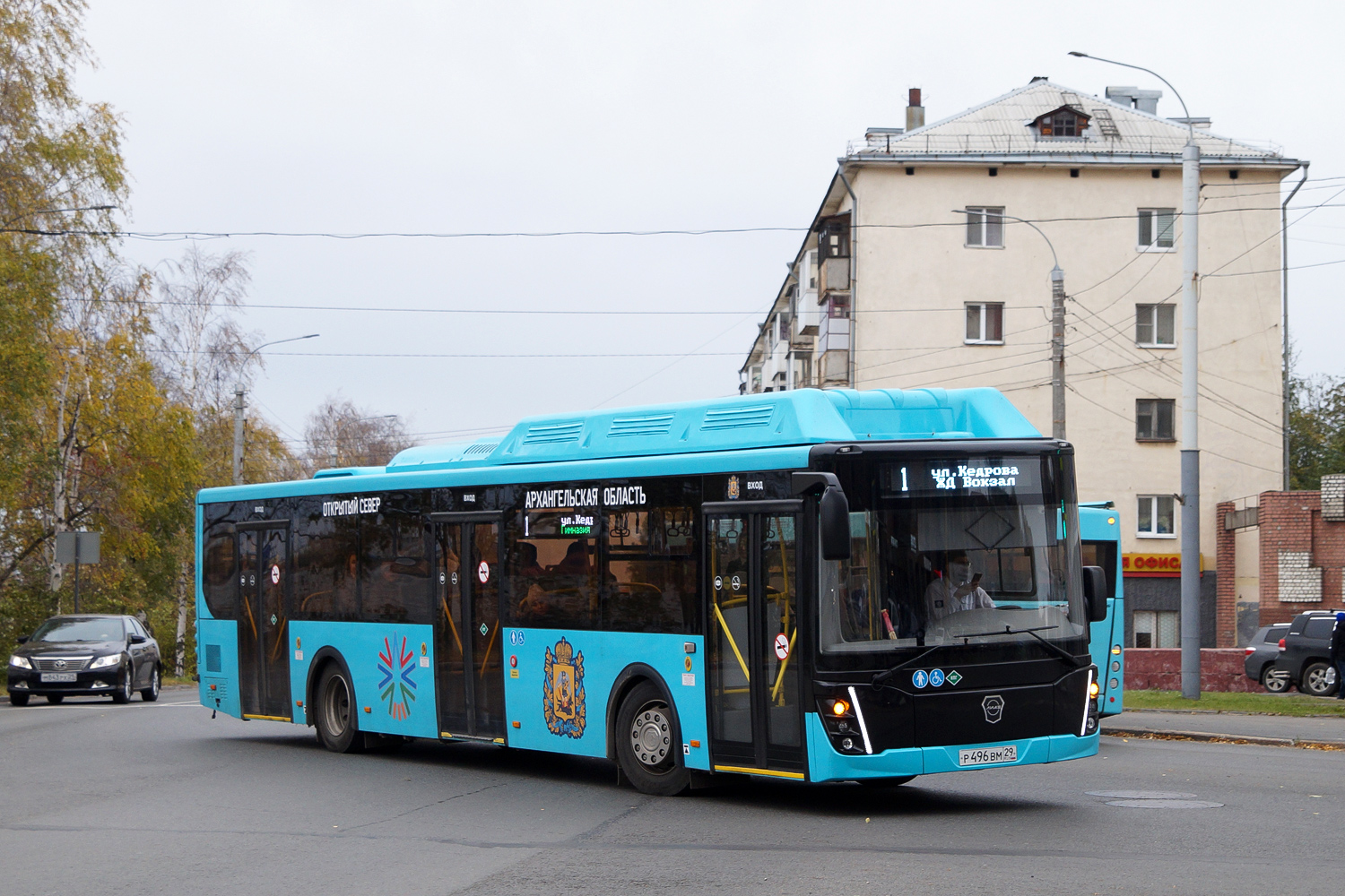 Архангельская область, ЛиАЗ-5292.67 (CNG) № Р 496 ВМ 29 Архангельская область, ЛиАЗ-5292.67 (CNG) № Р 496 ВМ 29