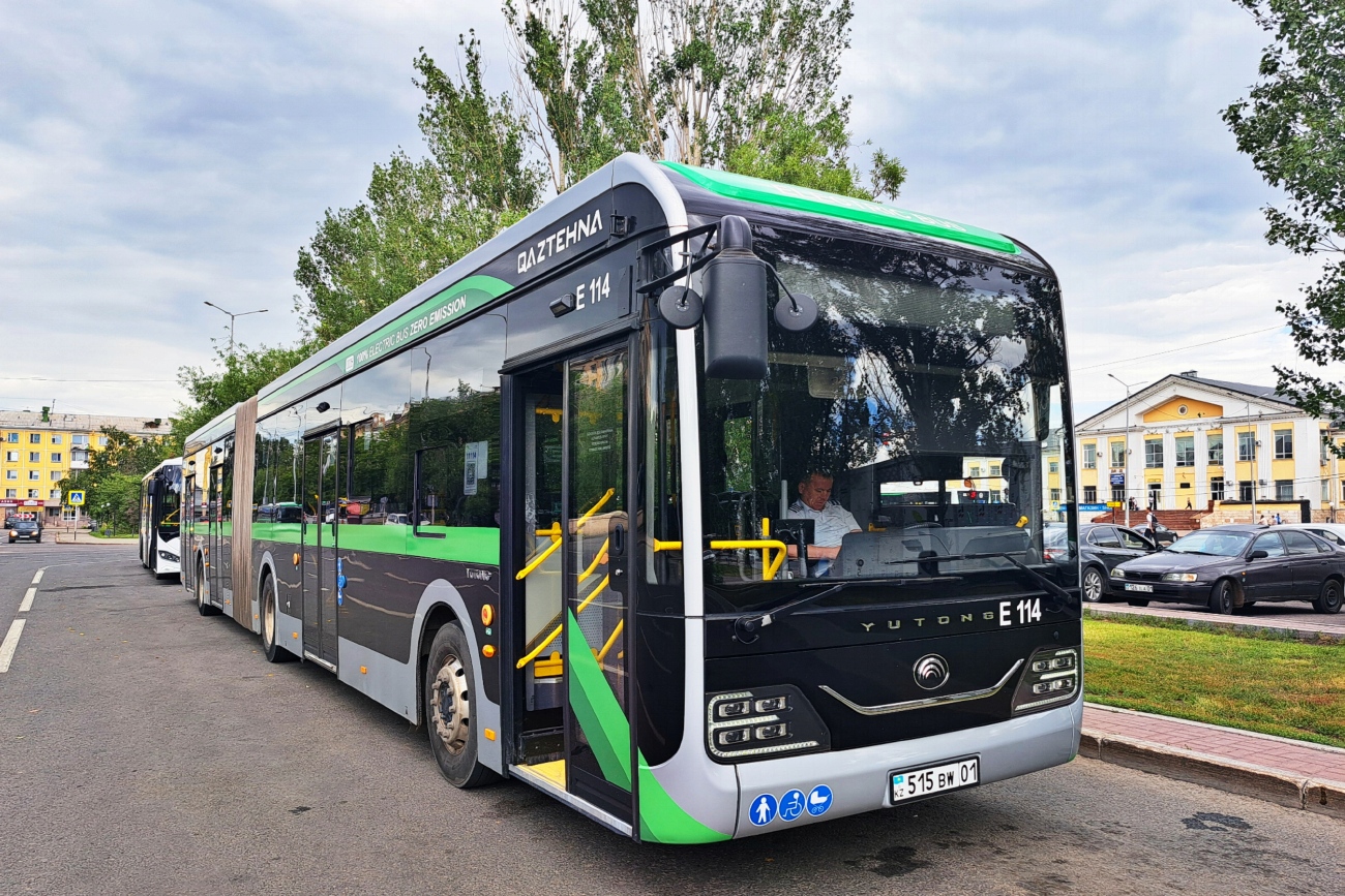 Астана, Yutong ZK6180BEVG (QazTehna) № E114