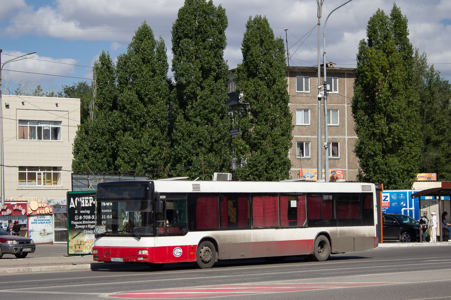 Karagandy province, MAN A21 NL313 # 992 ABU 09