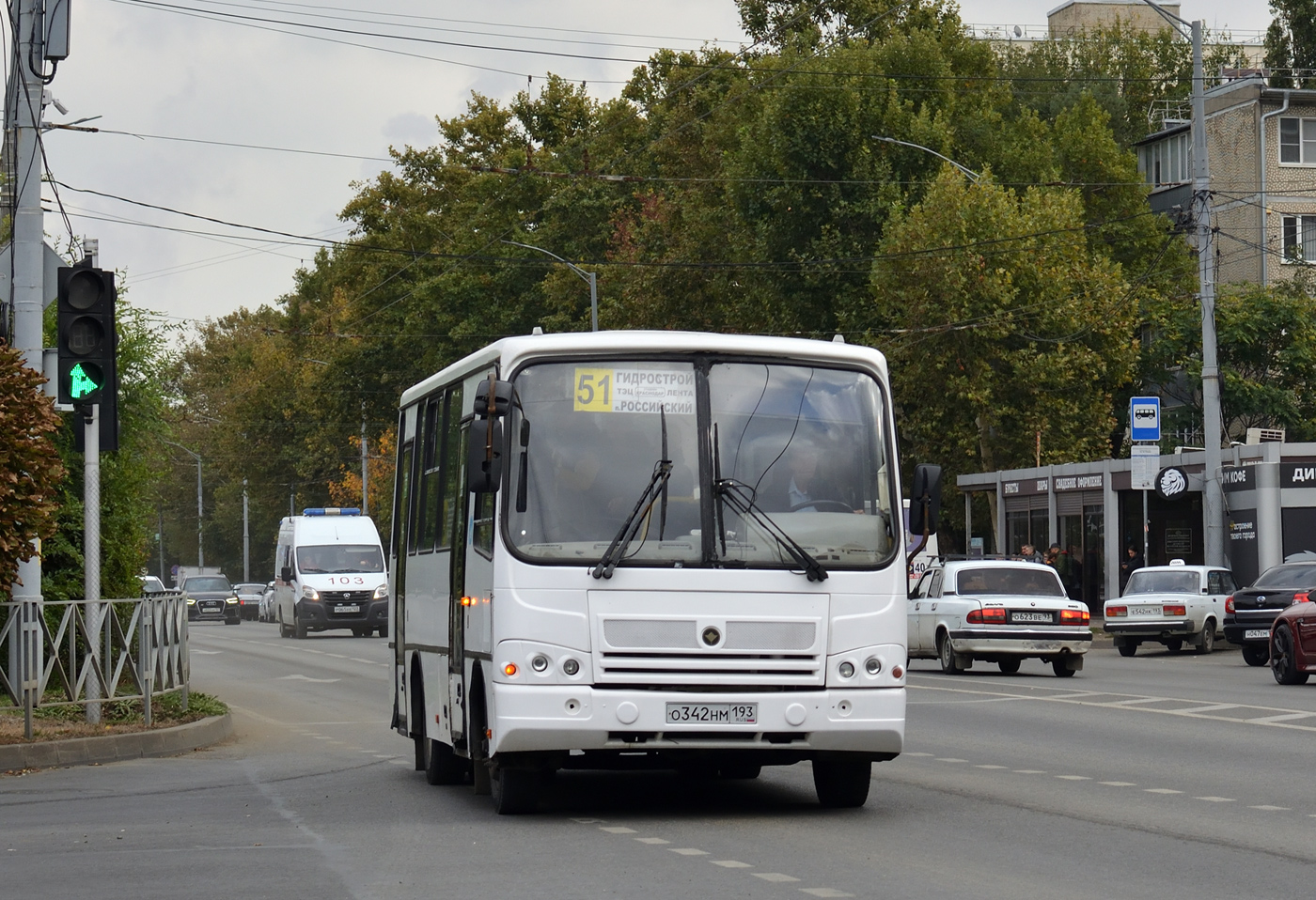 Краснодарский край, ПАЗ-320402-05 № О 342 НМ 193