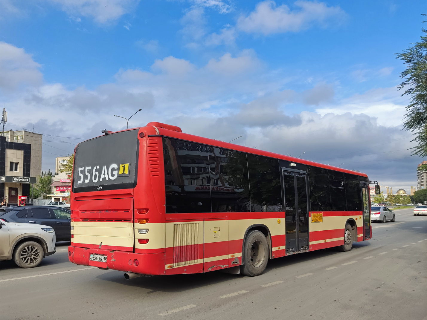 Абайская область, Higer KLQ6118G № 556 AG 18